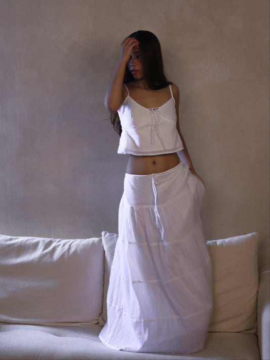 002 - adrienne skirt in sea salt