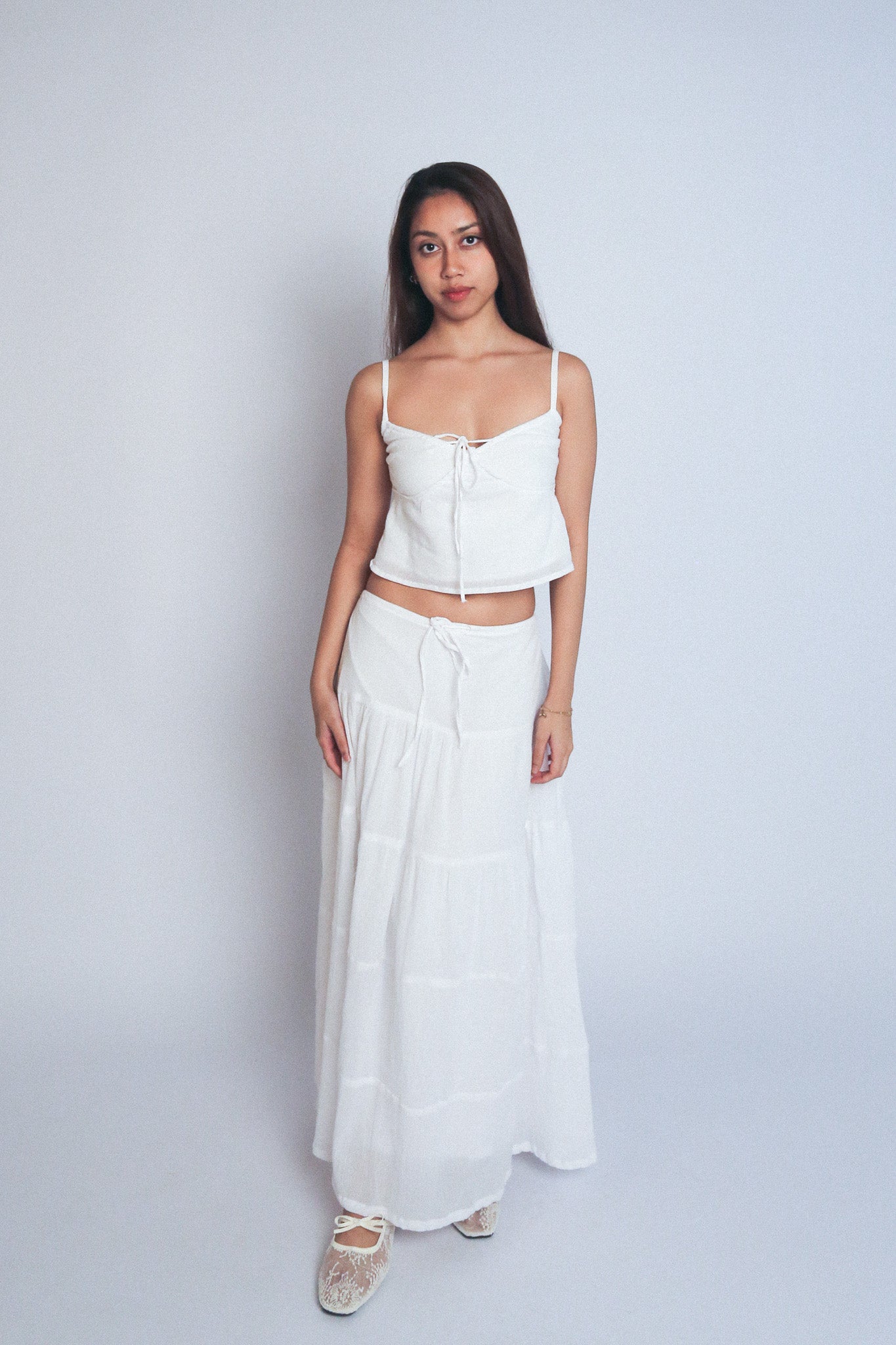 002 - adrienne skirt in sea salt