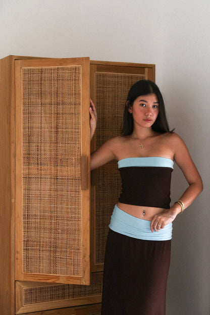 007 - frances top in seafoam/husk